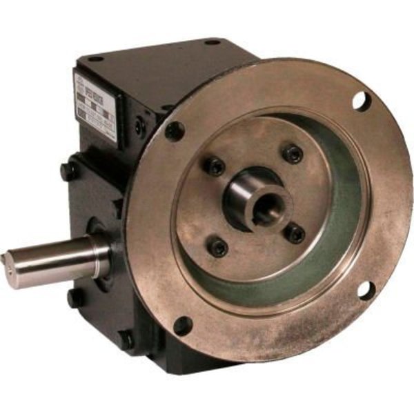 Worldwide Electric Worldwide Cast Iron Right Angle Worm Gear Reducer 15:1 Ratio 145T Frame HdRF262-15/1-L-145TC